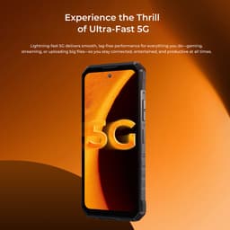 OUKITEL WP58 Pro Robuuste Smartphone 5G - 6,7 inch 120 Hz- 24GB RAM - 256GB ROM - 10000mAh 33W - IP68/IP69K Outdoor Telefoon - 64MP AI-camera - Double SIM - NFC GPS - Zwart — thumbnail 5
