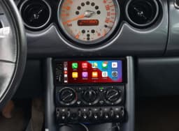 Autoradio 2/64GB met Carplay en Android auto | Geschikt voor Mini Cooper 2000-2007 | Radio scherm met Navigatie | 2000 2001 2002 2003 2004 2005 2006 2007 | R50 R52 R53 — thumbnail 1