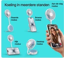 Fresh 'n Rebel Magnetic Fan - Arctic Blue — thumbnail 4