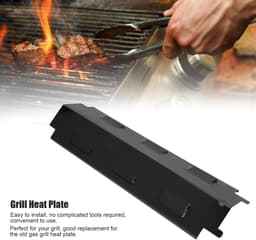 Dailygoods- Warmteplaat Vervanging - Warmteplaat Kuikens - Grillverwarmingselement 36,5 cm L x 11,4 cm B - Geschikt voor Char-Broil Modellen - BBQ Onderdelen - Schokbestendig Materiaal - Barbecueplaat — thumbnail 4