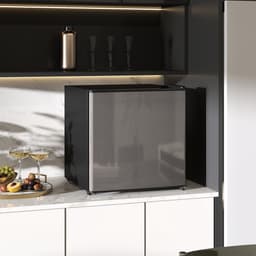 HOMCOM Koelkast - Staal - 48x44x49cm - Zilver — thumbnail 3
