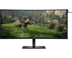 HyperX OMEN OLED 34 Curved Gaming Monitor - 34 Inch WQHD - 360Hz - QD-OLED - USB-C - KVM Switch - HDR500- aRGB