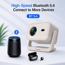 123Beamer - A3 - Prjoector - 10.000 Lumen - Full hd 4K - Android 13 — thumbnail 4
