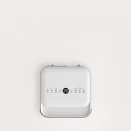 CREATE - Mobiele airco 4-in-1 WiFi 9000 BTU met warmtepomp - Taupe - SILKAIR TEXTILE DUAL CONNECT 9000 — thumbnail 3