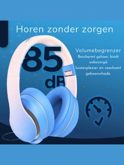 Quvo® Kindertablet Deplay - Kinder Tablet Deplay - Kindertablet Deplay Pro - Blauw - 23cm x 13cm x 1cm — thumbnail 4