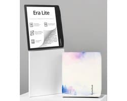 PocketBook Era Lite e-reader Stone Green – 7 inch – 16 GB – spatwaterdicht + Stone Green met Wintertime Flip Cover – voordeelbundel