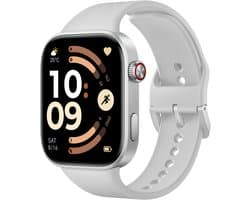REDMI Watch 6 - 2,07-inch AMOLED - Dual L1 GNSS - 24 dagen batterij - Zilvergrijs