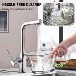 Elektrische Hakmolen 2 Liter met Glazen Kom en 4 RVS-messen - Mini Keukenmachine Vleesmolen Blender Groentesnijder - 2 Snelheden - Antislip Onderkant - 300W — thumbnail 4