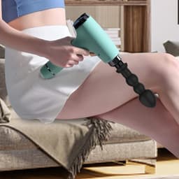 Allecto - Massagekoppen - Verwisselbare massagekoppen - Voor spierontspanning - Silicone - Massagepistool accessoires - Geschikt voor nek en kuit -... — thumbnail 3