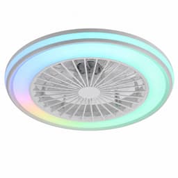 Jensaro Plafondventilator met Verlichting RGB – 60W – Met Afstandsbediening & App – 6 Snelheden – Stil – Bluetooth – Dimbaar — thumbnail 1