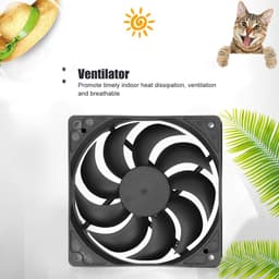 Allecto - Zonnepaneelkit - Monokristallijn Silicium - Draagbaar en efficiënt - 5 Watt - Voor kassen en dierenhokken - Inclusief ventilator - Handig... — thumbnail 5