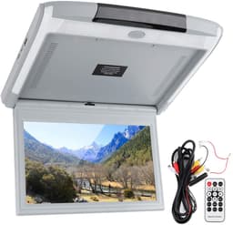 Dailygoody - Autodakmonitor - 11,6-inch HD 1080P TV - Overhead Automonitor - Volledige Kijkhoek - Ondersteunt Afstandsbediening - Geschikt voor A — thumbnail 1