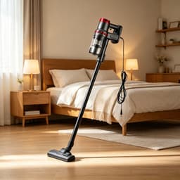 HEPA filter steelstofzuiger met kabel en grote stofbak 11000Pa zuigkracht verwijdert haren en fijnstof van tapijt en vloeren Ideaal voor allergieën en huisdieren — thumbnail 1