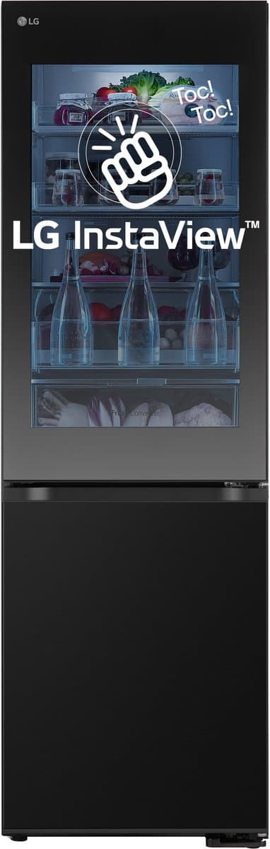 LG GBG5160CEV Vrijstaand 349 l Zwart — afbeelding 1
