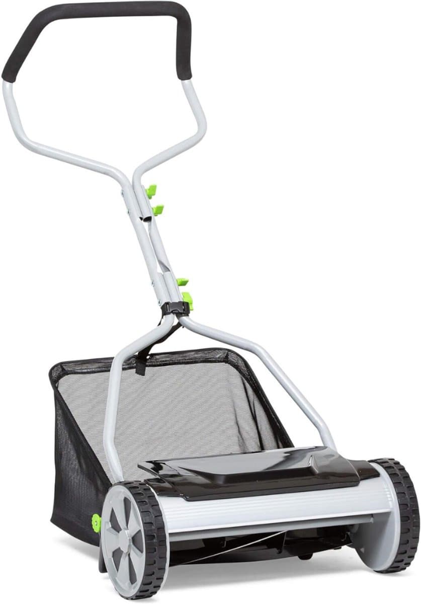 RUX® Grasmaaier Handmatig – Grasmaaier Accu - Grastrimmer - Grijs - ‎53cm x 43cm x 26cm — afbeelding 1