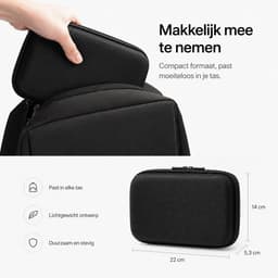 BOTC 80 Slots Game card case Geschikt voor Nintendo Switch - spel hoesje - opbergen spelletjes - opslag case - Zwart — thumbnail 5