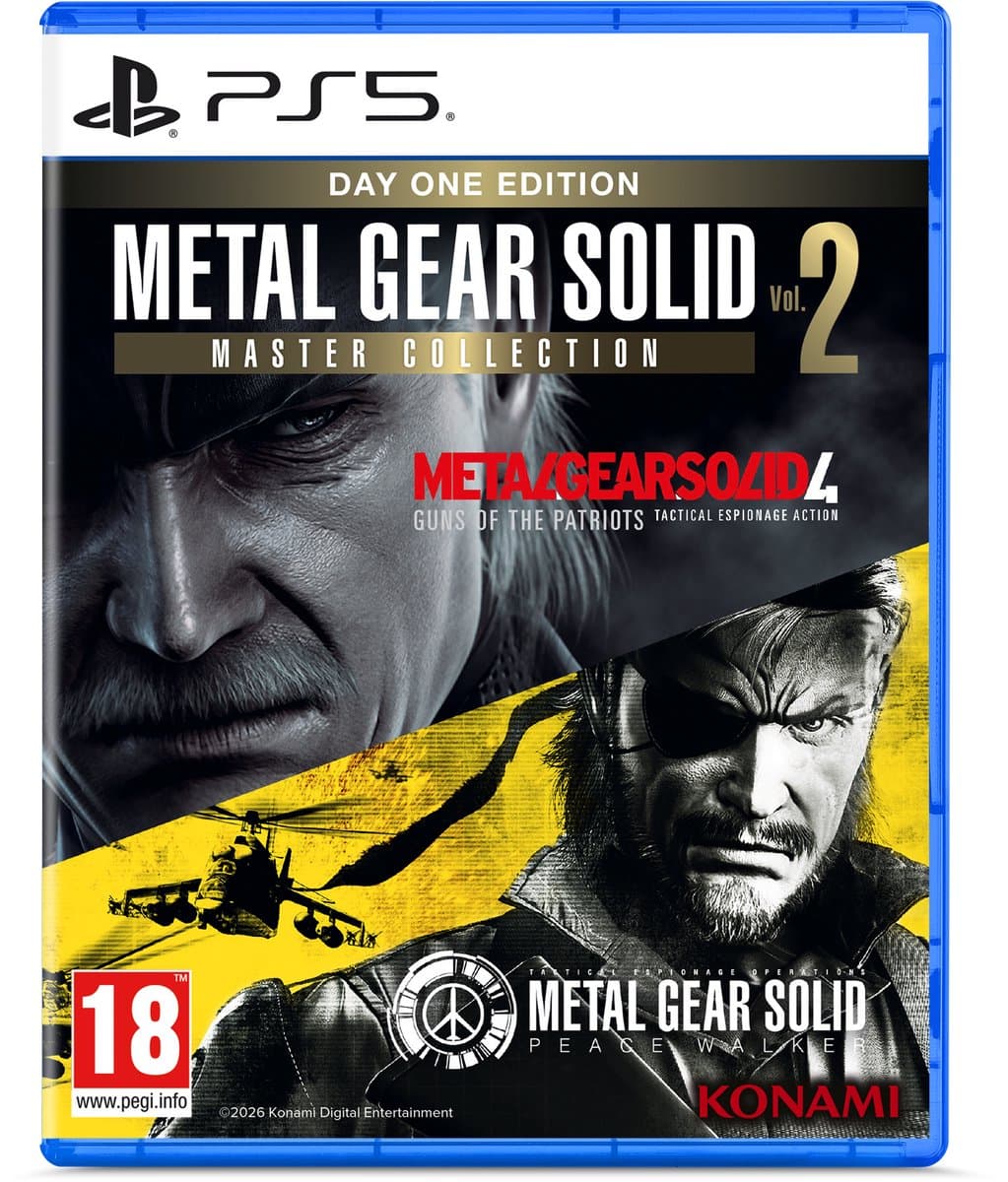 Metal Gear Solid: Master Collection Vol. 2 - Day One Edition – PS5 inclusief Steelbook — afbeelding 1