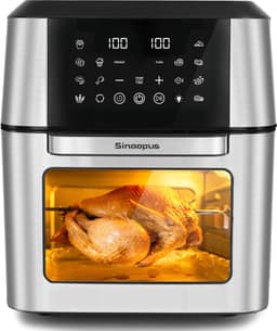 Sinaopus XXL Airfryer & Mini Oven in één – 11L Extra Grote Capaciteit – Inclusief 4 Accessoires – 12 Voorgeprogrammeerde Functies – LED Display – Makkelijk te Reinigen — thumbnail 1