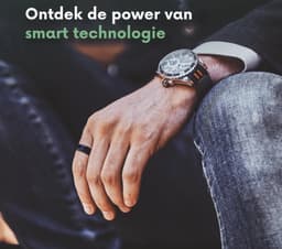 NOLATR Pro, Slimme Ring met Stappenteller, Activiteitstracker & Hartslagmeter – Zonder Abonnement & Nederlandse App – Goud – Maat 8 — thumbnail 4