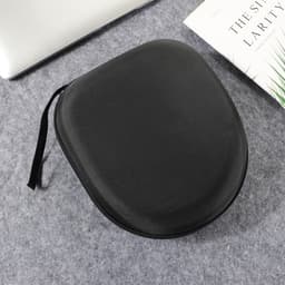 Koptelefoon Case - Harde Beschermhoes - On-ear/Over-ear - Voor de meeste merken/Bluetooth/HIFI/bedrade hoofdtelefoon/Gaming-headset - Koptelefoon Hoesje - Beschermhoes - Draagtas - Waterbestendig - Stootvast - Oortjes Opberg Hoesje - hoge kwaliteit! — thumbnail 2