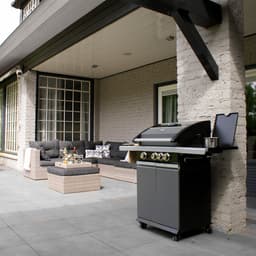 Patton Patio Pro Chef 3+1 Gasbarbecue - Frozen Grey — thumbnail 3