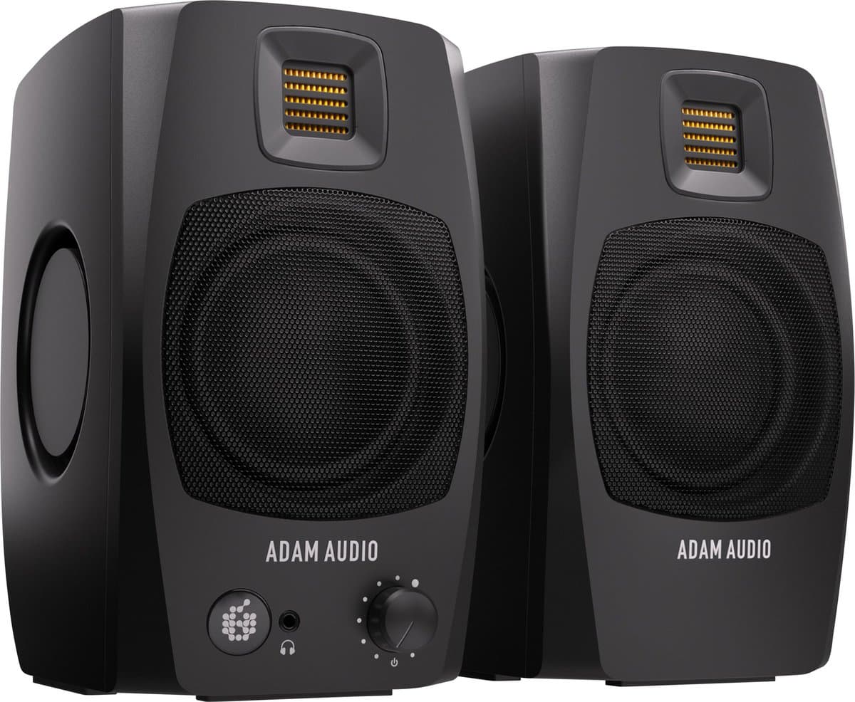 Adam Audio D3V Zwart - Actieve studio monitor set — afbeelding 1
