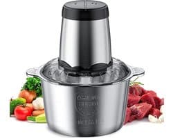 Home & Marker - Keukenmachine - Foodprocessor - Hakmolen - Vleesmolen - Gehaktmolen - Keukenmixer - RVS - MULTIMINCER