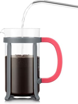 Bodum | LIMITED EDITION | Java French Press Cafetière | Kunststof | 8 kops | Groen/Grijs/Roze | 1L — thumbnail 4