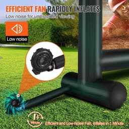 Beamer Scherm - Projector Screen - Projector Scherm - Projector Doek - Projector Scherm voor Beamer - Home Cinema Thuisbioscoop - Draagbare Beamer - Outdoor Projectie - 16ft — thumbnail 4