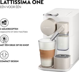 De'Longhi Nespresso Lattissima One EN510.W - Koffiecupmachine - Wit — thumbnail 4