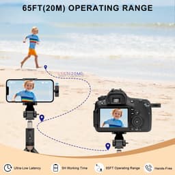 Nieuwe Draadloze Lavalier Microfoon Draagbare Audio Video Opname Mini Mic Voor Iphone Live Broadcast Gaming Telefoon Mic For IOS 2in1 — thumbnail 3
