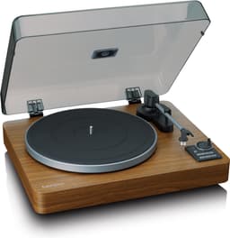 Lenco Platenspeler - Volledig automatische Platenspeler - Bluetooth en Voorversterker - LBTA-165WD - Hout — thumbnail 4