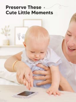DIY Baby Hand- en Voetafdrukset - casting - Kit - Voetprint - niet sticky — thumbnail 4