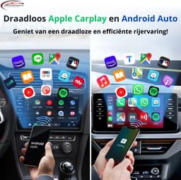 Carlinkit 5.0 - Draadloze CarPlay & Android Auto Adapter - Upgrade naar Eenvoudig Draadloos Rijgemak - CPC200-2Air — thumbnail 2