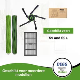 DEGG - Onderhoudsset - Geschikt voor iRobot Roomba S9 & S9+ - Premium Kwaliteit - Jaarpakket — thumbnail 2