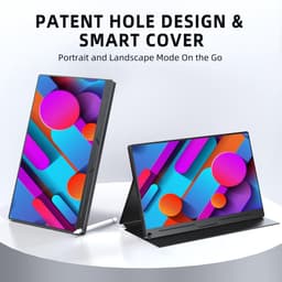 UPerfect 15,6" Portable Monitor – Draagbare Monitor & Draagbaar Scherm voor Werk, Gaming & Entertainment — thumbnail 4