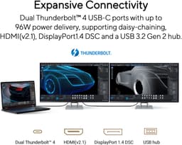 ASUS ProArt Display PA27UCDMR - 4K UHD Grafisch Design Monitor - USB C 96W - USB Hub - Thunderbolt 4 - kleurechtheid ΔE < 1 - 240hz - 0.1ms - 27 inch — thumbnail 3