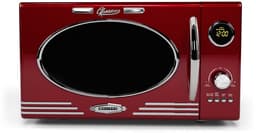 Melissa Vrijstaande Solo-Magnetron met Grill - 23 liter - 800W - Retro - 16330129 - Rood — thumbnail 4