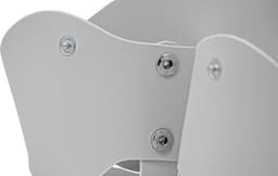 Phreeze Koptelefoon Hoes geschikt voor o.a JBl, Sony, Bose Hoofdtelefoon - Opberghoes - Hygienisch - Headphone Case - Zacht PU leer - Wit — thumbnail 2