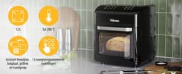 Tristar FR-9065 - Airfryer Oven XXL - 12L - 12 Bakprogramma's - Zwart - WK — thumbnail 3