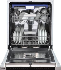 ETNA VW540A - Inbouw vaatwasser - RVS - 60 cm - Flexibele derde lade - LED display - Energieklasse A - Vloerprojectie - 8 programma's — thumbnail 1