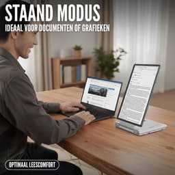 Triple Portable Monitor Flip 15.6" - Full HD Draagbare monitor met USB-C & HDMI - Tri screen - Plug & Play - Incl. Draagtas — thumbnail 2