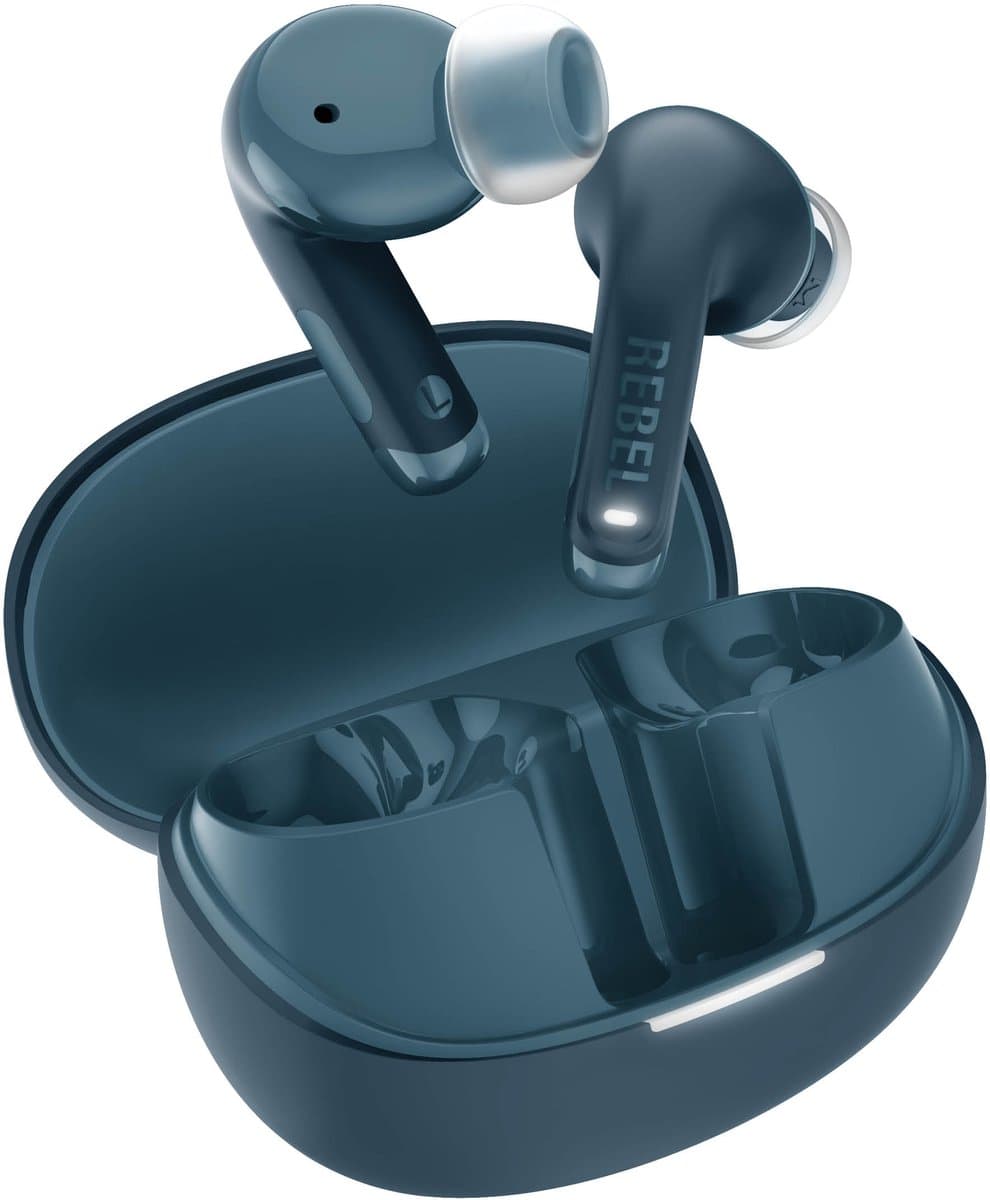 FRESH 'N REBEL Twins Fuse 2 3TW1302RSB In-ear Draadloze oordopjes Met Noise-cancelling Blauw — afbeelding 1