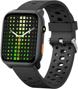 Smartwatch Kinderen – Hartslag – Camera – Stappen – Zaklamp – Zwart — thumbnail 4