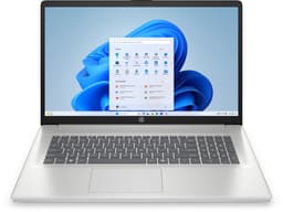 HP 17-cp2045nw AMD Ryzen™ 5 7520U Laptop 43,9 cm (17.3") Full HD 8 GB LPDDR5-SDRAM 512 GB SSD Wi-Fi 6 (802.11ax) Windows 11 Home Zilver — thumbnail 1
