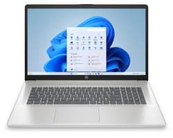 HP 17-cp2045nw AMD Ryzen™ 5 7520U Laptop 43,9 cm (17.3") Full HD 8 GB LPDDR5-SDRAM 512 GB SSD Wi-Fi 6 (802.11ax) Windows 11 Home Zilver