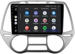 CarPlay autoradio geschikt voor Hyundai i20 | 2008 t/m 2014 | Android 16 | 9 inch | Draadloos Apple CarPlay & Android Auto | 2GB + 32GB | QuadCore processor | Denago DNG-A336 | 2025 model | 2008 2009 2010 2011 2012 2013 2014 | Bluetooth & Wifi — thumbnail 3