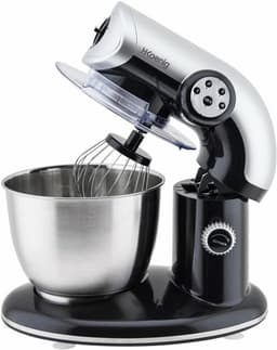 Krachtige Keukenmachine 5.5L met 1000W Motor - RVS Mixer voor Kneed-, Klop- en Mengwerk — thumbnail 4