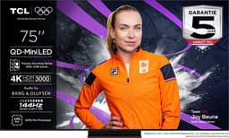 TCL 75Q7C – 75 inch – 4K Mini-LED – 144 Hz Smart TV 5 Jaar Garantie — thumbnail 1