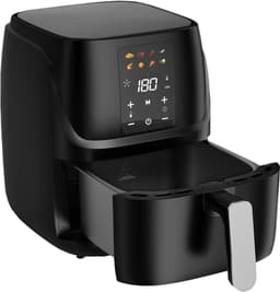 Nexvo® Airfryer XXL - Mini-oven - Heteluchtfriteuse - 12L - 12 Programma's - Zwart - 33cm x 31cm x 25cm — thumbnail 2
